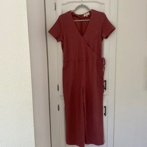 Madewell Rose Jumpsuit